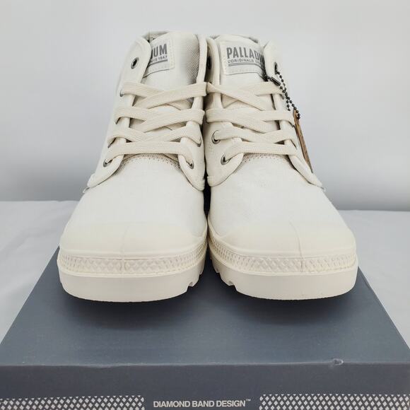 Palladium Unisex W8/M6.5 Pampa Hi Star White 92352-166-M New in Box - Picture 7 of 9